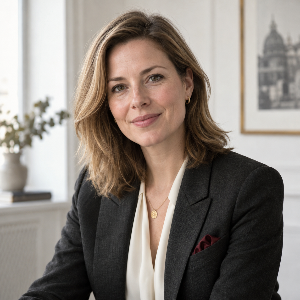 KI-Porträt des redaktionellen Pseudonyms Johanna Seidel